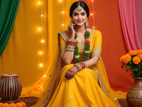 Mehndi Dress